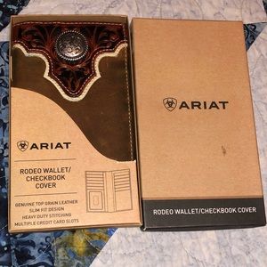 Ariat Mens Rodeo Wallet - Leather